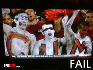georgia football fans fail