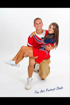 Perfect Couple - cheerleader and football player