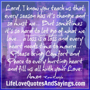 Lord, I Know You Teach Us..
