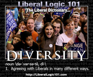 The Liberal Dictionary: Diversity...http://LiberalLogic101.com ...