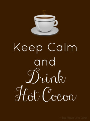 Drink Coffee/Hot Cocoa printable (8x10)