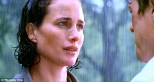 She was too in love to notice!' Andie MacDowell has defended her most ...