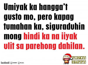 Iyak Quotes : Tagalog Sad Love Quotes