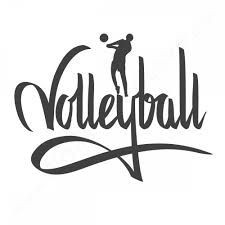 very cute way to write volleyball