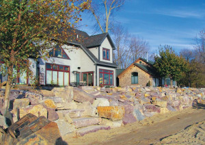 Erosion Control Retaining Wall