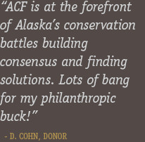 ... alaska conservation foundation works to protect alaska s wildlife and