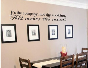 ... Kitchen Quotes - Vinyl Wall Quotes - home lettering words - Put the