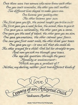 For Adoptive Parents - Lifetime Adoption