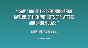 Quotes About Christopher Columbus