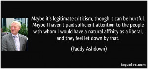 More Paddy Ashdown Quotes