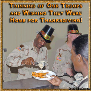 Military Thanksgiving Image