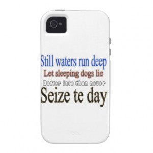 Famous Quotes Sayings Case-Mate iPhone 4 Cases