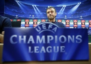 UK-SOCCER-CHAMPIONS-AJAX-QUOTES:Barca coach praises best ever Messi