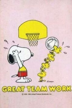 basketball more teamwork classroom decor snoopy art snoopy schools ...