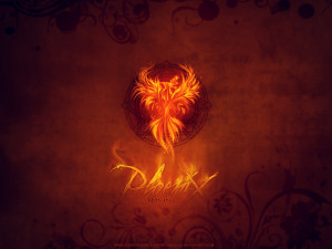 Phoenix rising wallpaper by Angeliq