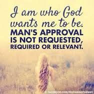 am who God wants me to be. ♡