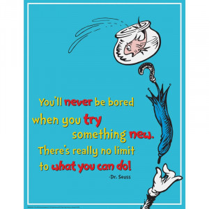 Home Dr. Seuss™ Try Something New Poster
