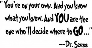 Dr. Seuss quote I’m so using this for staar motivation