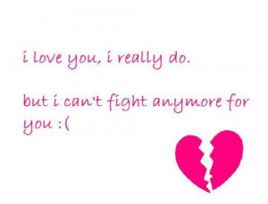broken heart, cute, girl, heart, i love you, love, pink, quotes, text ...