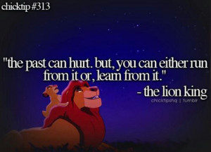 lion king quote quotes about past love life lion king