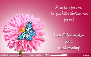 Recovery Greeting Card Messages