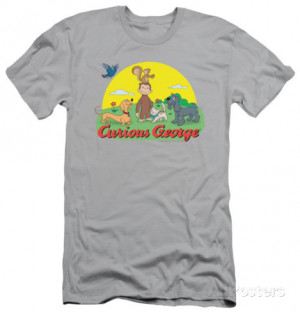 Curious George - Sunny Friends (slim fit) T-Shirt