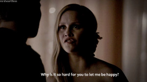 Go Back > Pix For > The Vampire Diaries Rebekah Quotes