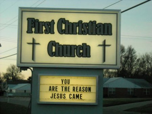 The best unintentionally sexual church signs.