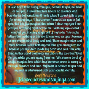 Love Knows No Distance..