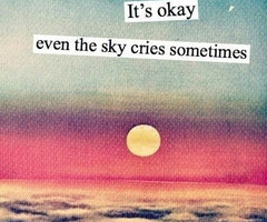 Darling, you'll be okay.