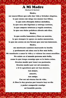 Mothers day poems in spanish