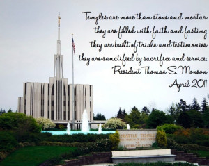 loved this quote from Pres. Monson last April, so I added it to this ...