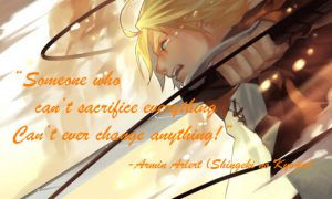 Armin Arlert Quote by TenebraeVonRieges