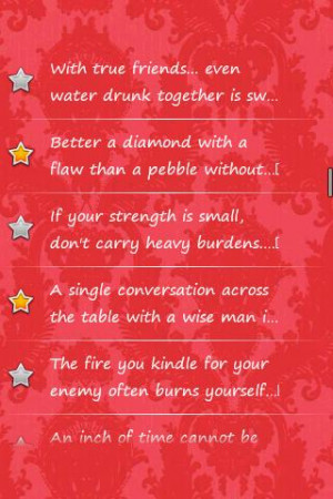 Chinese Proverbs - screenshot
