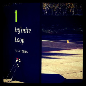 And ended my tour at 1 Infinite Loop, four days after the passing of ...