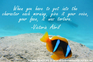 Victoria Abril Quotes, Inspirational Thoughts, Proverbs from Victoria ...