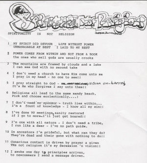 Move on from Step 3, to a 4th Step /click below