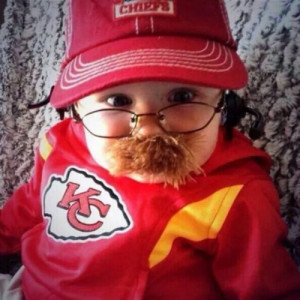 ... : Baby dressed in Andy Reid Halloween costume will melt your heart