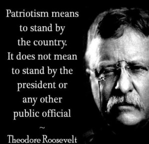 Teddy Roosevelt quote.
