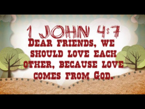 True Friends - Bible Memory Verse