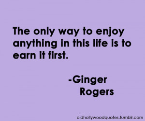 Ginger Rogers, July 16, 1911 - April 25, 1995