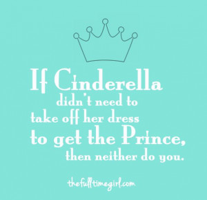 Cinderella some think they do