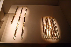 Inscribed bamboo slips of The Art of War , unearthed in Yinque ...