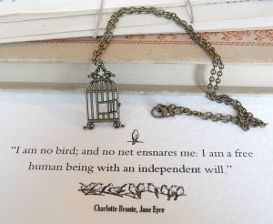 jane eyre birdcage necklace by literary emporium | notonthehighstreet ...