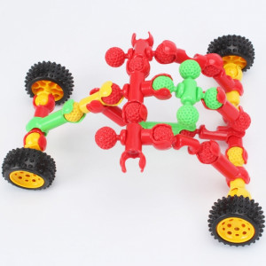 76 Pieces Vehicle Plastic Building DIY Blocks Toy Reviews