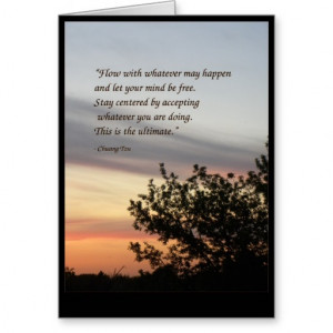 Chuang Tzu - quote Card