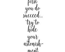 Astonishment downloadable quote a4