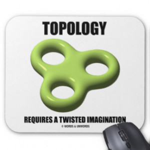 Topology Requires A Twisted Imagination (Toroid) Mousepad
