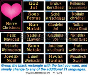 Merry Christmas In Different Languages Famous Christmas Quotes