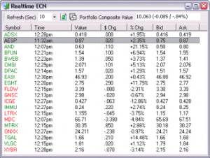 Stock Quotes into Excel . Quotecat reference stock losses on windows ...